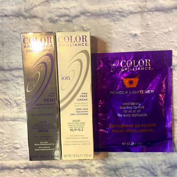 New Ion Color Brilliance hair color bundle - Picture 1 of 6